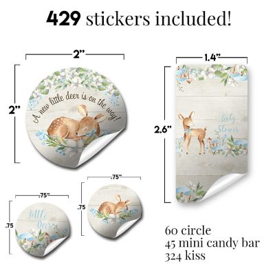 AmandaCreation Little Deer Sticker Bundle 429pc. Image 2
