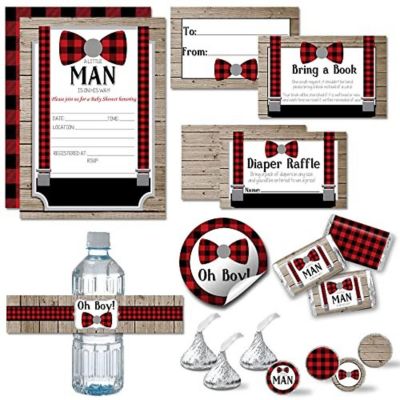 AmandaCreation Little Man Bow Tie Party Bundle 381pc. Image 1