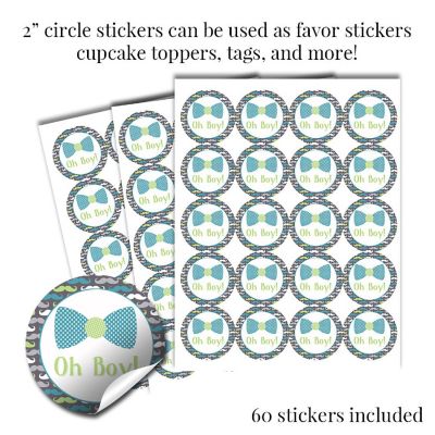 AmandaCreation Little Man Bow Tie Sticker Bundle 429pc. Image 2