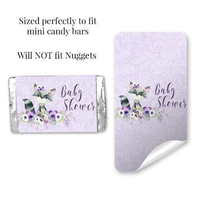 AmandaCreation Little Rascal Pink Mini Candybar Wrappers 45pc. Image 1
