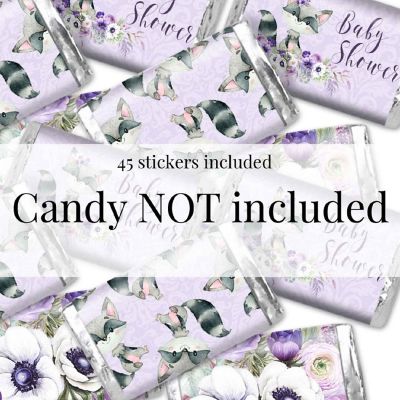 AmandaCreation Little Rascal Pink Mini Candybar Wrappers 45pc. Image 2