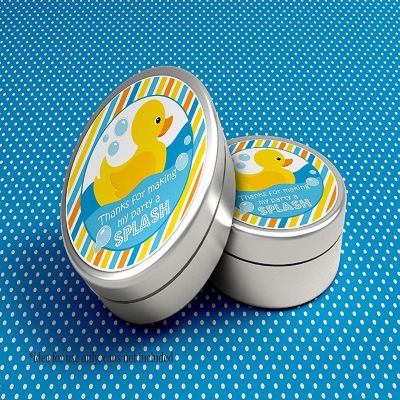 AmandaCreation Little Rubber Duckie Envelope Seals 40pc. Image 2