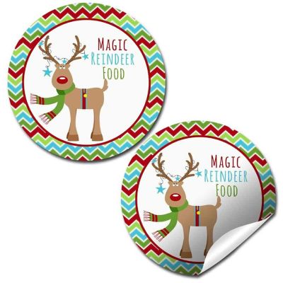 AmandaCreation Magic Reindeer Food Gift Tag 40pc. Image 1