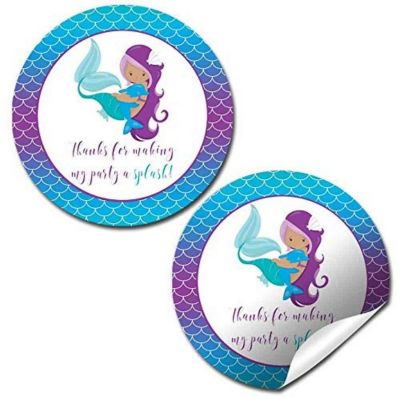 AmandaCreation Magical Mermaid (medium skin Envelope Seals 40pc. Image 1
