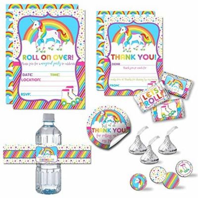 AmandaCreation Magical Roller Skating Party Bundle 381pc. Image 1
