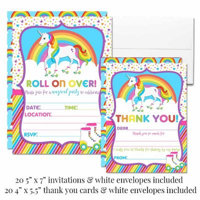 AmandaCreation Magical Roller Skating Party Bundle 381pc. Image 2