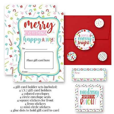 AmandaCreation Merry Everything Gift Card Holder 36pc. Image 1