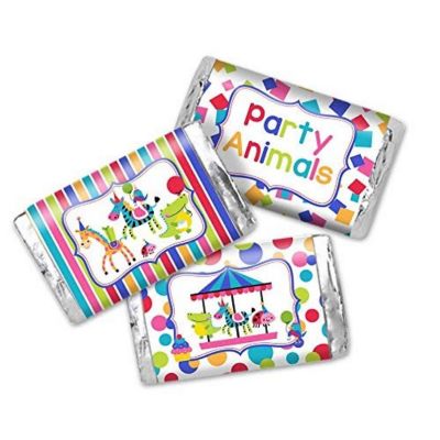 AmandaCreation Merry Go Round Mini Candybar Wrappers 45pcs. Image 1