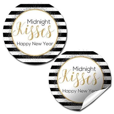 AmandaCreation Midnight Kisses Envelope Seals 40pc. Image 1