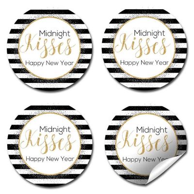 AmandaCreation Midnight Kisses Envelope Seals 40pc. Image 2