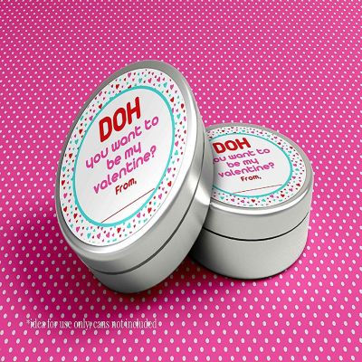 AmandaCreation Mini Play Doh Valentine Envelope Seals 40pc. Image 2