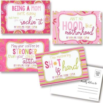 AmandaCreation Moms Stick Together Postcards 20pc. Image 1