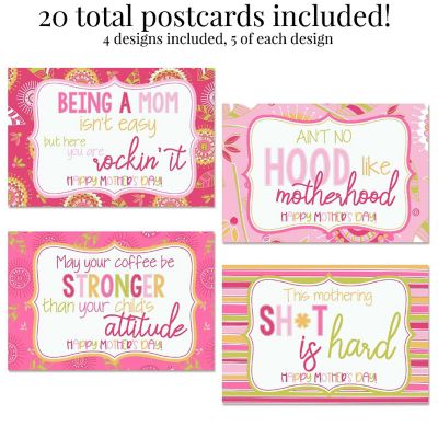 AmandaCreation Moms Stick Together Postcards 20pc. Image 1