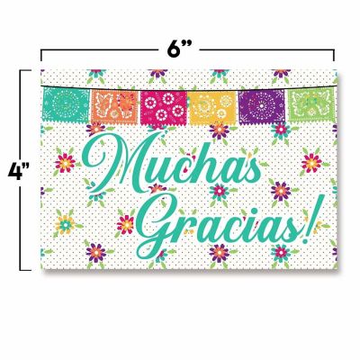 AmandaCreation Muchas Gracias Postcards 20pc. Image 2