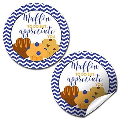 AmandaCreation Muffin to Do Envelope Seals 40pc. Image 1