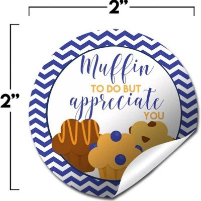 AmandaCreation Muffin to Do Envelope Seals 40pc. Image 2