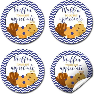 AmandaCreation Muffin to Do Envelope Seals 40pc. Image 3