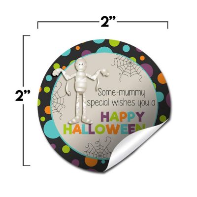 AmandaCreation Mummy Envelope Seals 40pc. Image 1