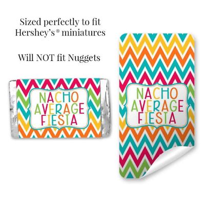 AmandaCreation Nacho Average Mini Candybar Wrappers 45pc. Image 1