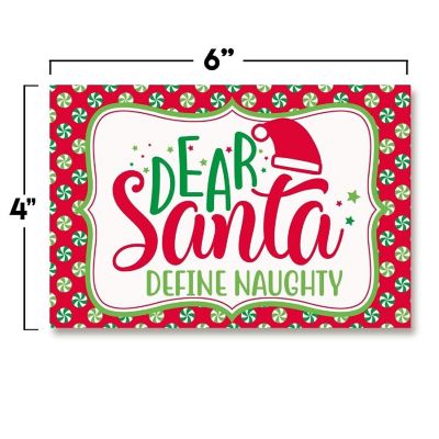 AmandaCreation Naughty Or Nice Postcards 20pc. Image 1