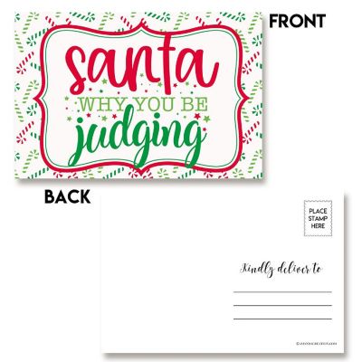 AmandaCreation Naughty Or Nice Postcards 20pc. Image 3