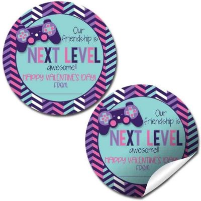 AmandaCreation Next Level Valentine Envelope Seals 40pc. Image 1