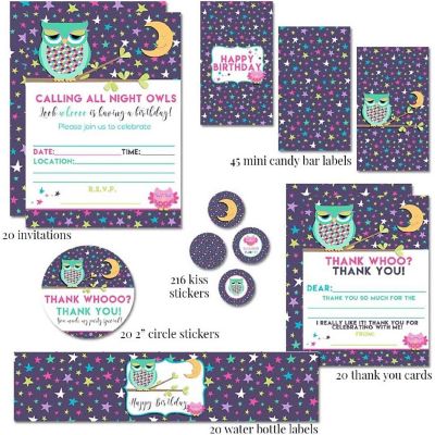 AmandaCreation Night Owl Slumber Party Bundle 381pc. Image 1