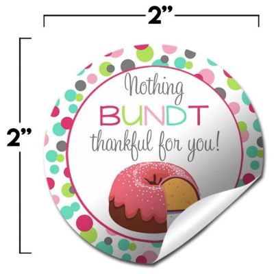 AmandaCreation Nothing Bundt Thankful Envelope Seals 40pc. Image 1
