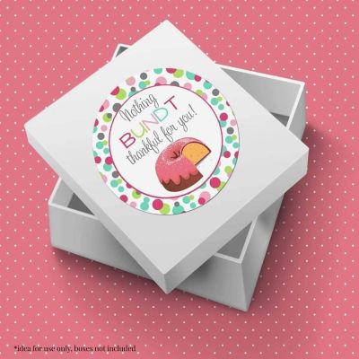 AmandaCreation Nothing Bundt Thankful Envelope Seals 40pc. Image 2