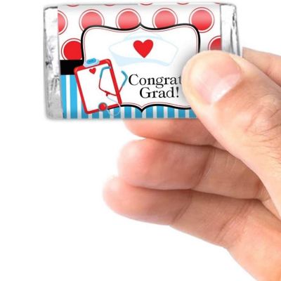 AmandaCreation Nursing Graduation Mini Candybar Wrappers 45pc. Image 3