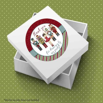 AmandaCreation Nutcracker Ballet Envelope Seals 40pc. Image 2