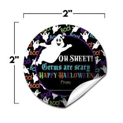 AmandaCreation Oh Sheet Germs Envelope Seals 40pc. Image 1