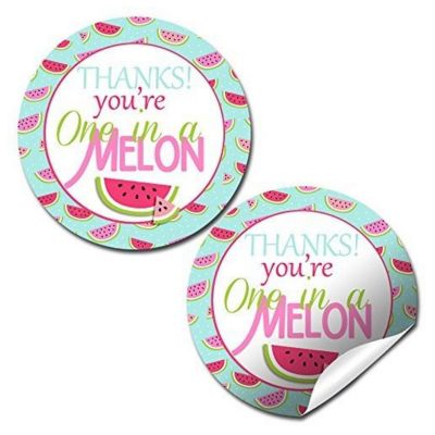 AmandaCreation One In A Melon Envelope Seals 40pc. Image 1
