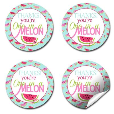 AmandaCreation One In A Melon Envelope Seals 40pc. Image 2