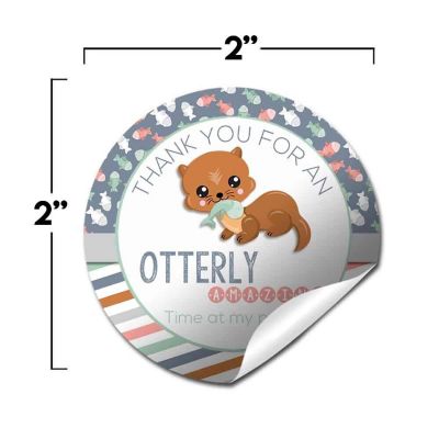 AmandaCreation Otterly Amazing Envelope Seals 40pc. Image 1