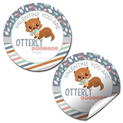 AmandaCreation Otterly Amazing Envelope Seals 40pc. Image 1