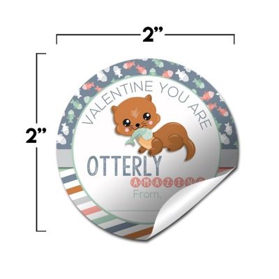 AmandaCreation Otterly Amazing Envelope Seals 40pc. Image 3