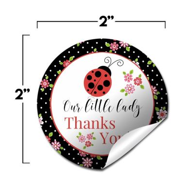 AmandaCreation Our Little Lady Envelope Seals 40pc. Image 2
