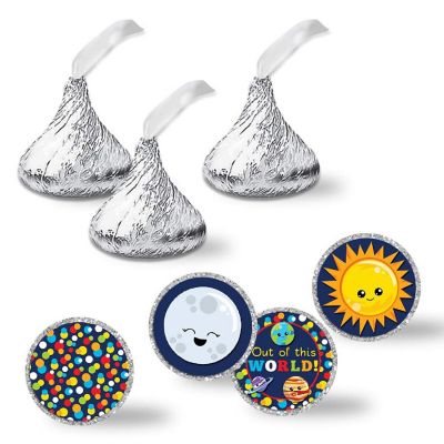 AmandaCreation Outer Space Kiss Stickers 324pcs. Image 1