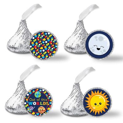 AmandaCreation Outer Space Kiss Stickers 324pcs. Image 1