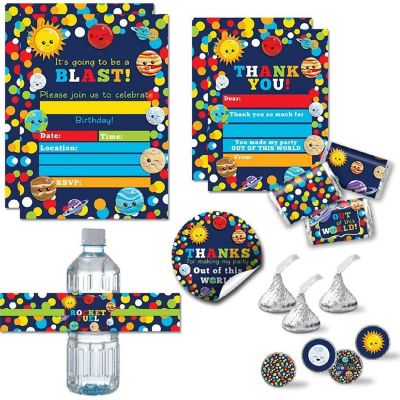 AmandaCreation Outer Space Party Bundle 381pc. Image 1