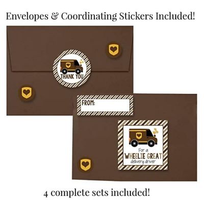 AmandaCreation Package Delivery Driver Gift Card Holder 36pc. Image 3
