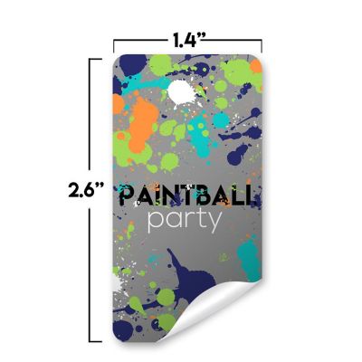 AmandaCreation Paintball Mini Candybar Wrappers 45pc. Image 3