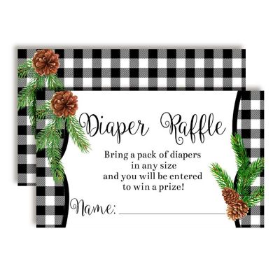 AmandaCreation Pinecone Evergreen Diaper Raffle 20pcs. Image 1