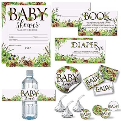 AmandaCreation Pinecones &amp; Berries Party Bundle 381pc. Image 1