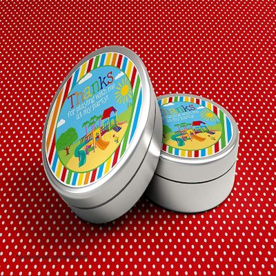 AmandaCreation Playground Birthday Envelope Seals 40pc. Image 2