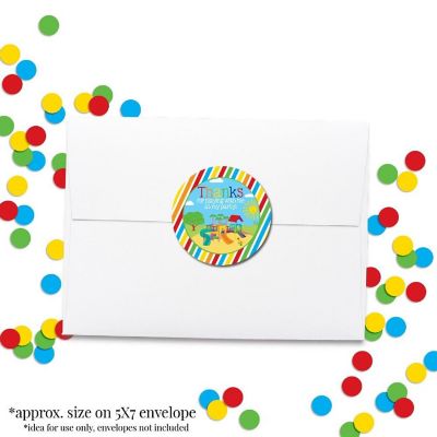AmandaCreation Playground Birthday Envelope Seals 40pc. Image 3
