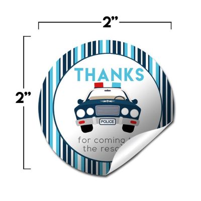 AmandaCreation Police Envelope Seals 40pc. Image 1