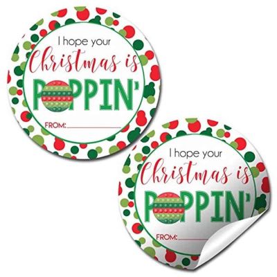 AmandaCreation Pop It Gift Tags 40pc. Image 1