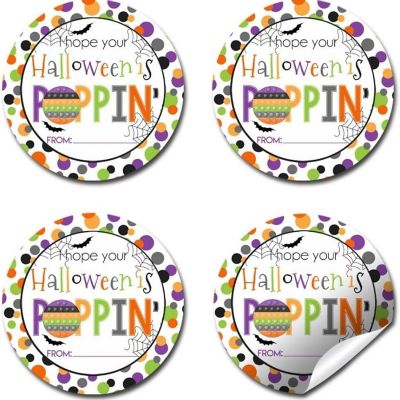 AmandaCreation Pop It Halloween Envelope Seals 40pc. Image 3